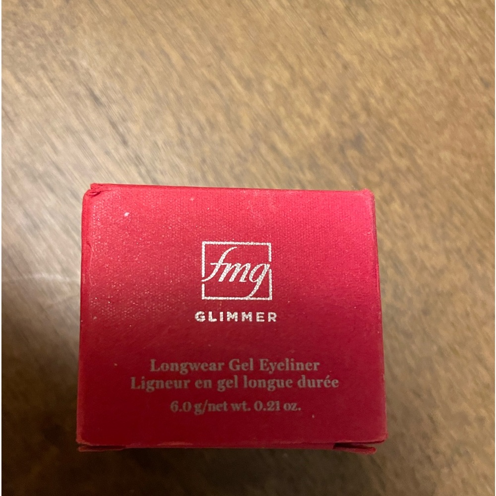 FMG Glimmer gel, eyeliner, color tornado black matte NIB